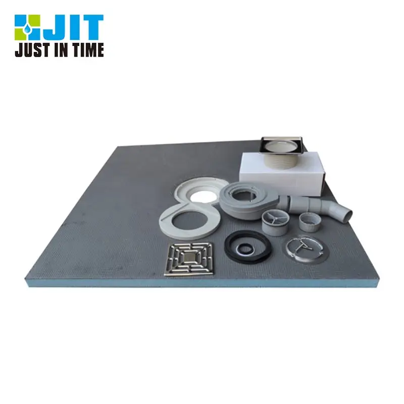 CFC free Tile Shower Base Kit with corner drain/offset drain/corner drain