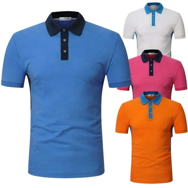 High Quality Polo Shirt Quick-Dry Fabric Golf Polo Short Sleeve T Shirt Polo 100% Polyester