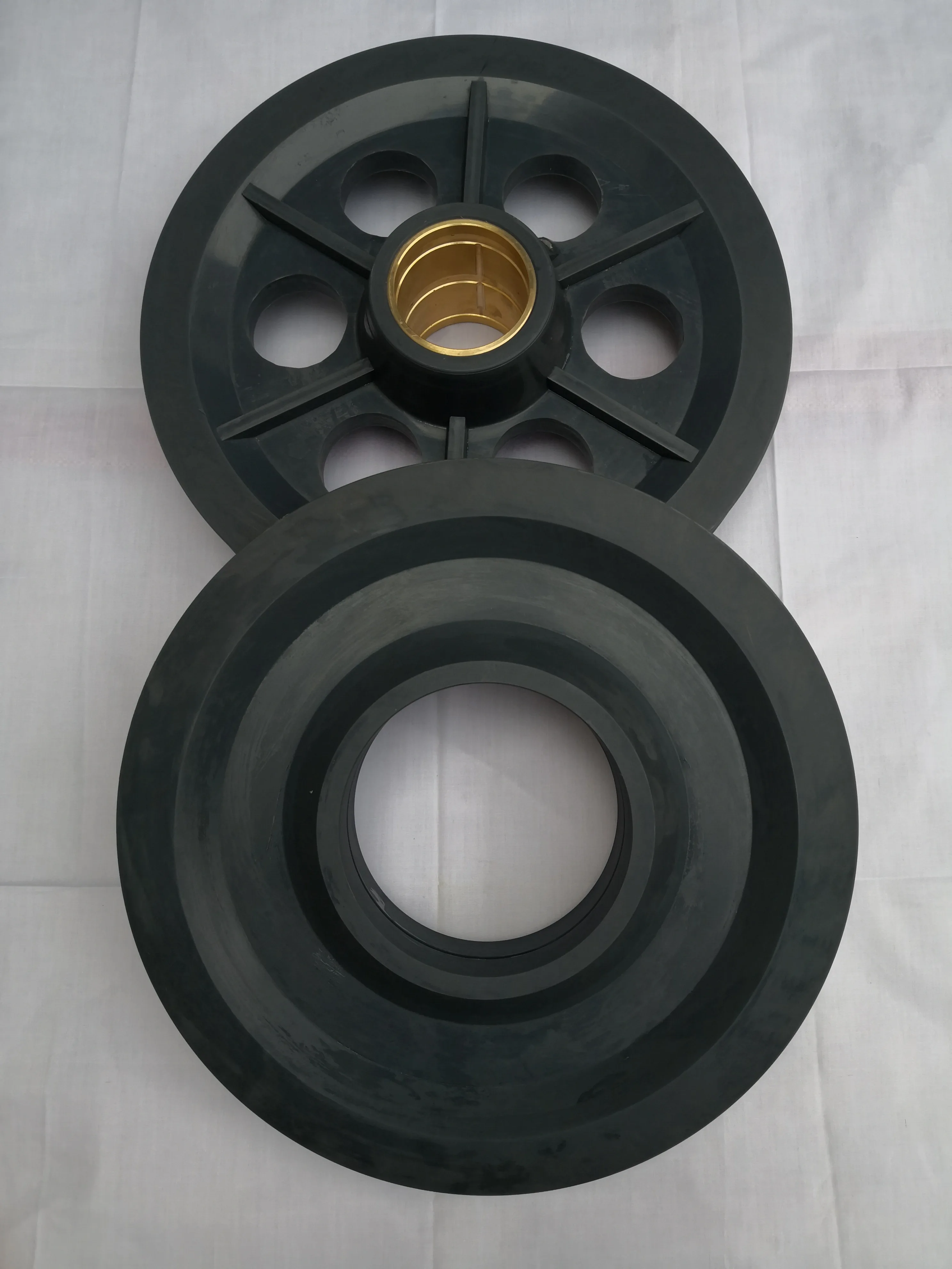 Construction machinery nylon u groove type plastic pulley wheels