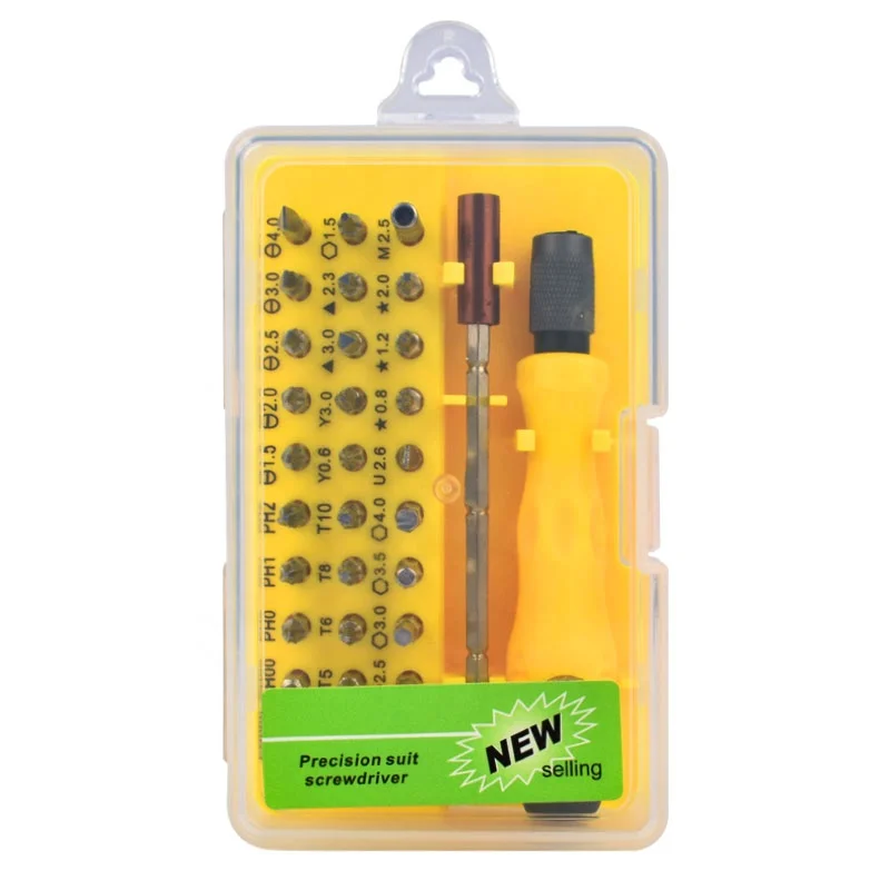 Недельные портативные прецизионные инструменты для ремонта телефонов и ноутбуков, Сменный Набор отверток из хром-ванадия 32 в 1