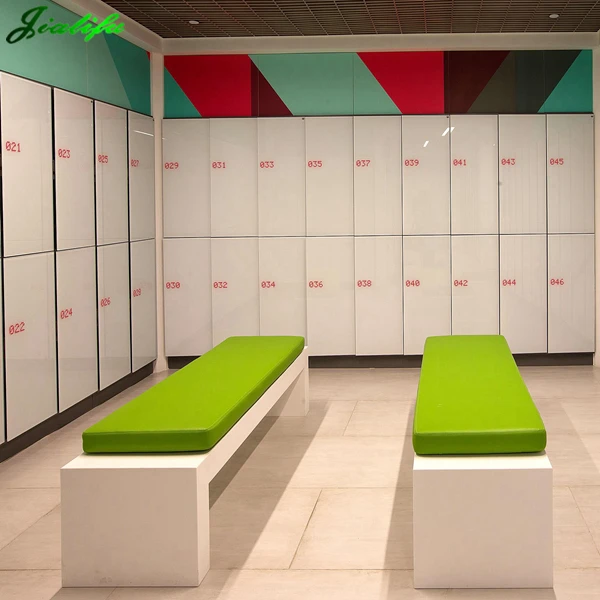 Водонепроницаемый HPL раздевальный шкаф для бассейна