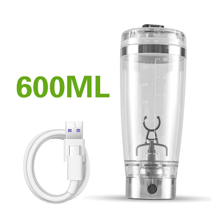 Wholesaler Custom 600ml Electric Protein Blender  Powder USB Charging Beverage Mixing Shaker For Baby Milk Power