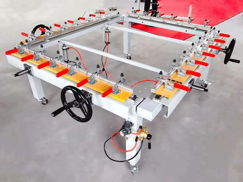 High Tension Cheap Screen Mesh Stretching Machine