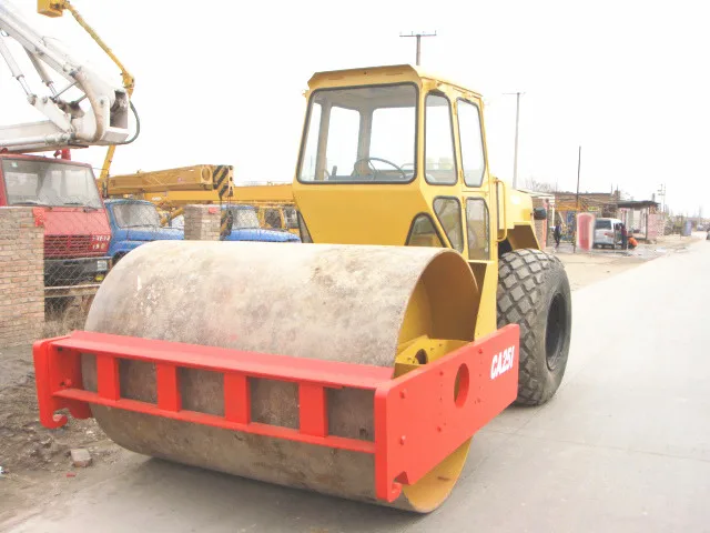 Высококачественный компактный однобарабанный Двойной вибрационный валик Dynapac CA25 CA251 CA251D для