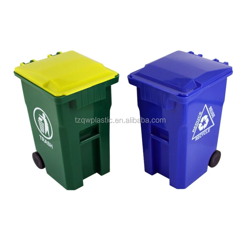 Офисный пластиковый мини-держатель для мусорного бака, карандашей и чашек Thornton