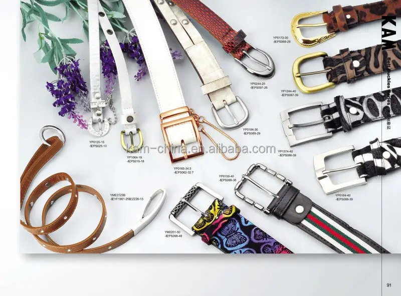 Zinc alloy of belt buckle