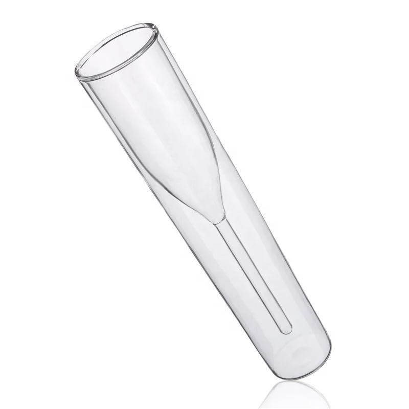 High Quality Lead-Free Double Wall Stemless Clear Luxury double wall champagne glass cup