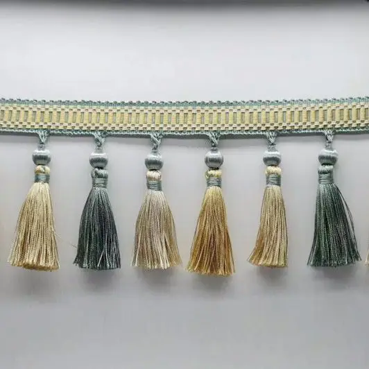 
Decorative wholesale fashion 10cm tassel fringe for curtain 