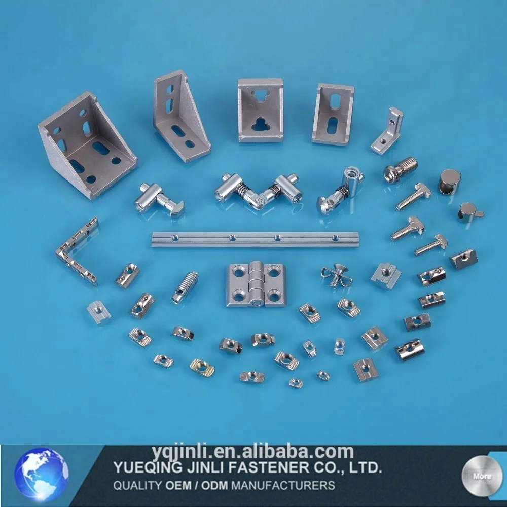 M4 M5 M6 M8 Hammer Nut Carbon Steel Aluminum Connector T Fastener Slot Nut