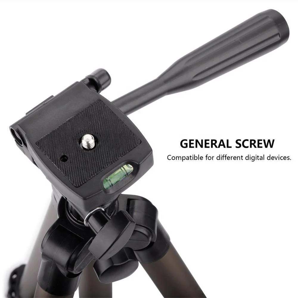 50 Inch Lightweight Camera Tripod Phone Cellphone Tripod