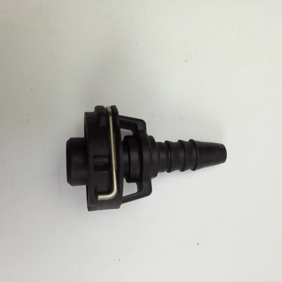 Straight longer Water return pipe connector for OD6mm nylon pipe