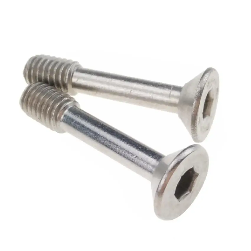 
M6 Stainless Steel Captive Screws Hex Socket Flat Head Grade 304 