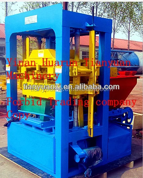 QTJ4-26C Concrete block molding machine / cement brick molds for sale / hand block machine