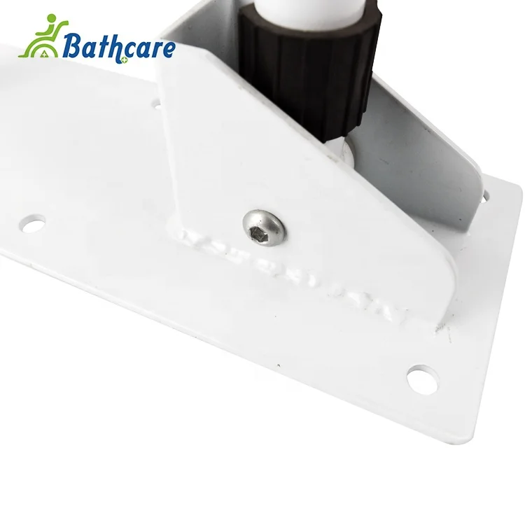 Handicap Toilet adjustable Grab Bars SC6060 Bathroom Disabled Folding Home or Hospital Bathroom Steel Powder Coated