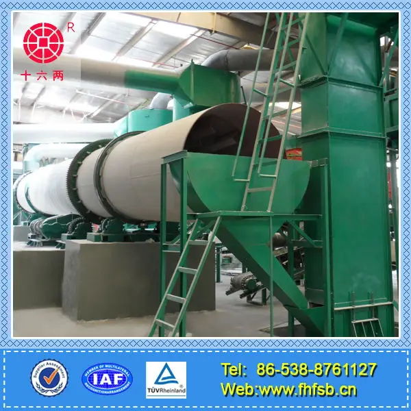 
Organic chicken manure fertilizer production line 