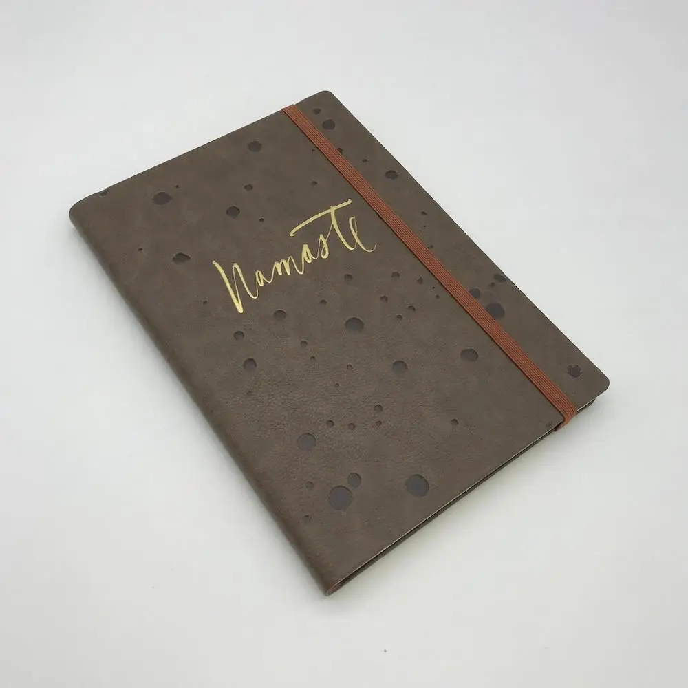 
A5 A6 Wholesale custom logo notebook soft leather notebook manufacturer 