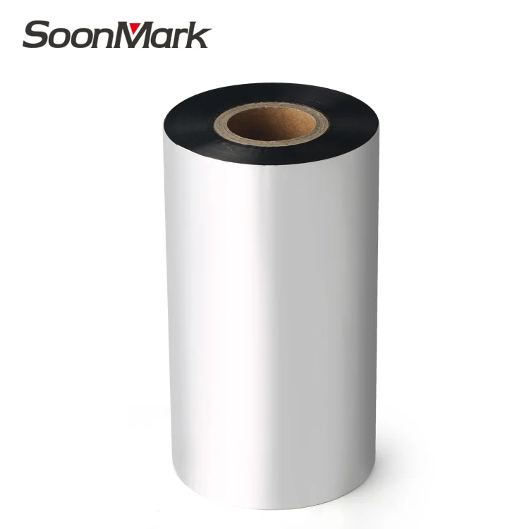  Черные 1 дюймовые трубные сердечники Out ink 110x300 TTR ВОСКОВЫЕ термопереносные