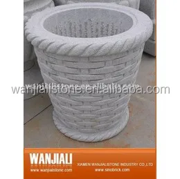 
Natural Stone Large Size Garden Flower Pots 