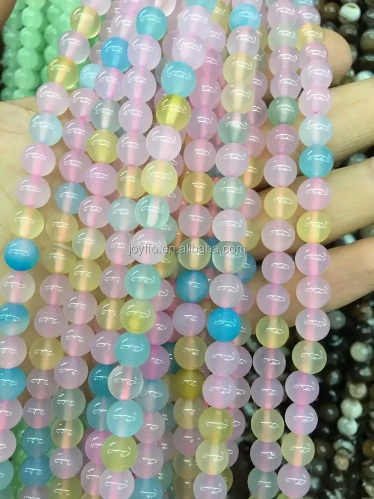 AAAAA 100% Natural Stone 4mm-12mm Jewelry Making Round Rhodonite Natural Stone Gemstone Beads