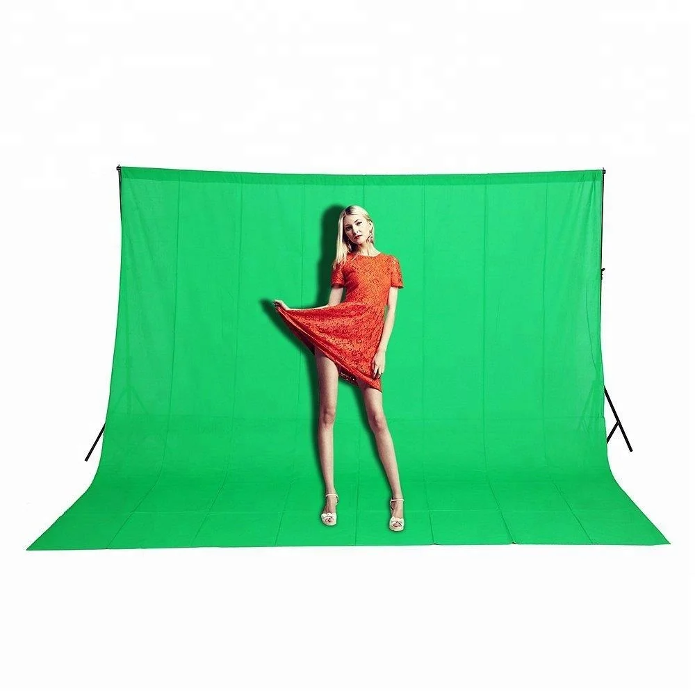 10 x 12FT / 3 x 3.6m PRO Photo Studio 100% Pure Muslin Collapsible Backdrop Background for Photography,Video and Television