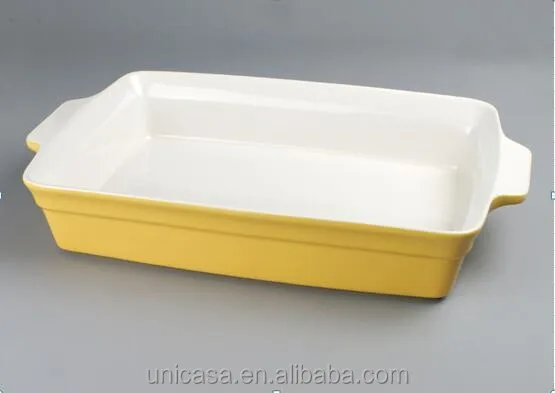 Unicasa Chafing Dish Ceramic Baking Tray Stoneware Dishes Set Stoneware Bakeware Set