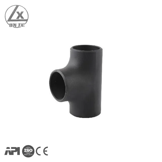 
A234 WPB/A420 WPL6/WPL3/A860 WPHY42/WPHY52/WPHY60 steel butt welded Tee/seamless 4 inch stainless steel pipe tee 