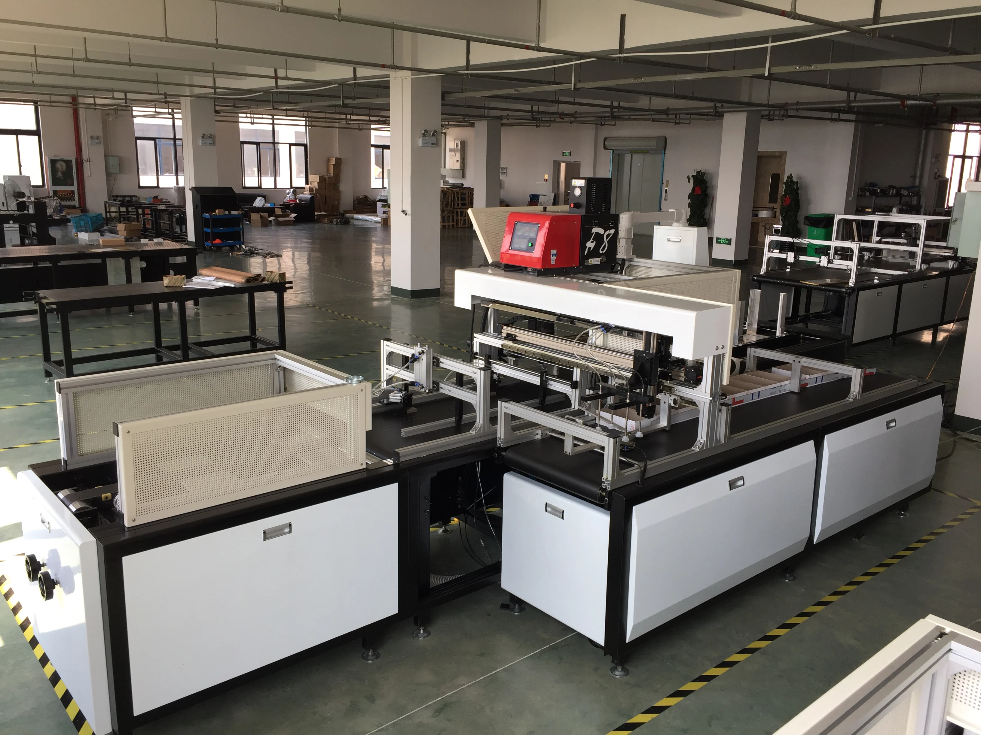 MSFB-650 Full Automatic Book-shape Rigid Box Assembly Machine Paper Box Making Machine 20 Sets Inner Box Positioning 145*220mm