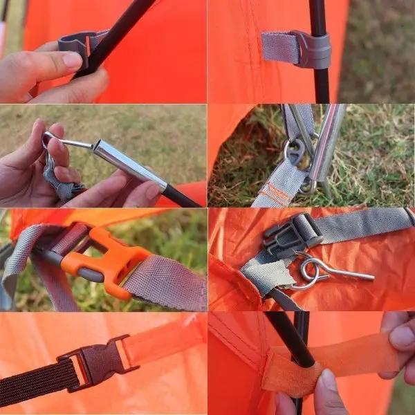 
8-10 Person Large Dome Tent Waterproof 5000MM Tents for Camping Backpacking Hiking Mountain Picnic 