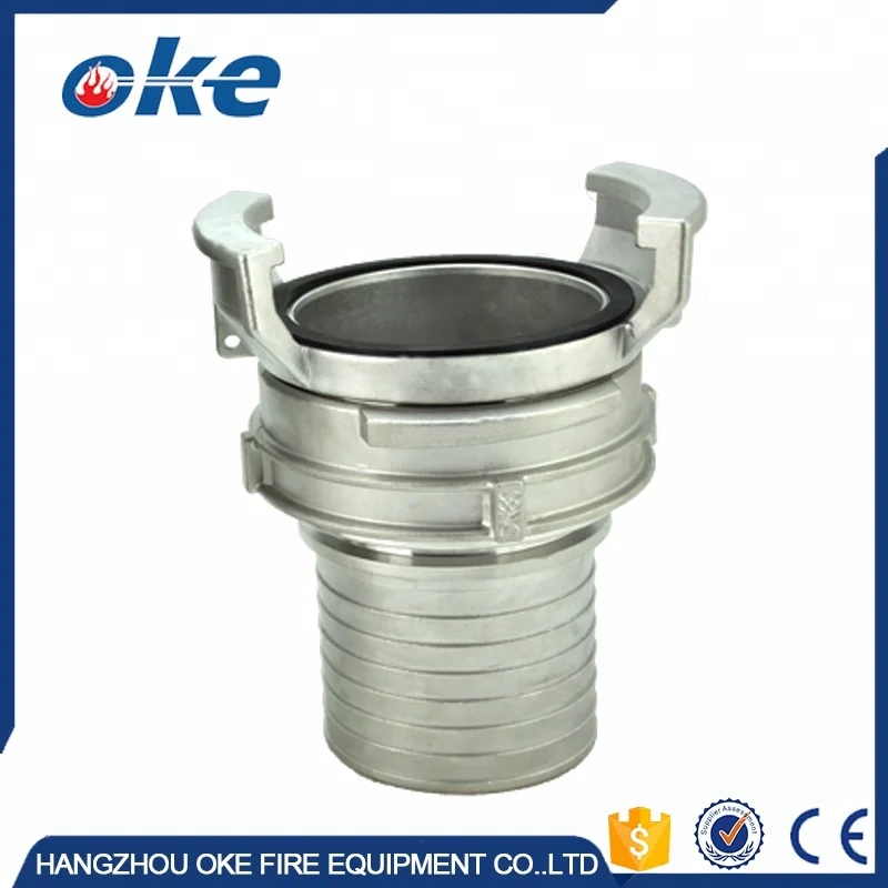 Okefire Aluminum French Type DSP Fire Hose Coupling With Smooth Tail