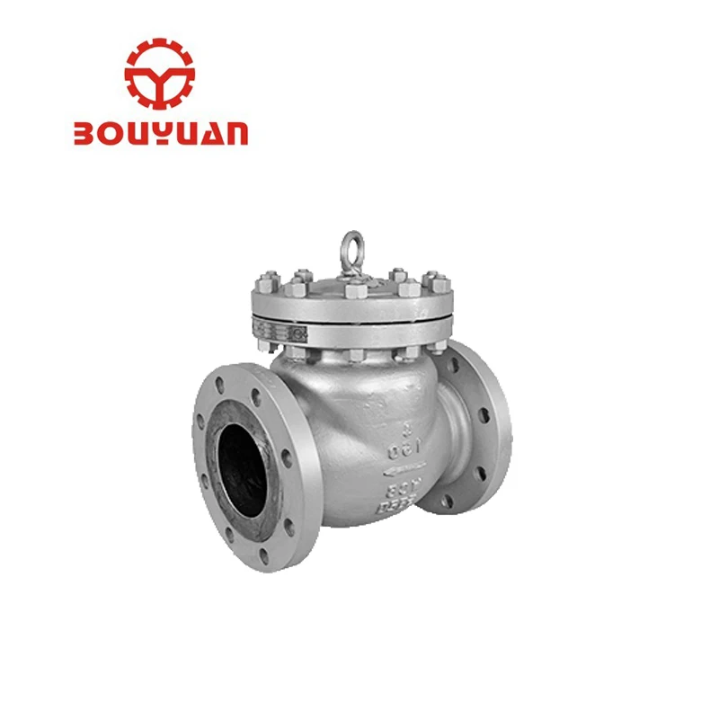 
Non return check valve flange ends one way check valve With swing type 