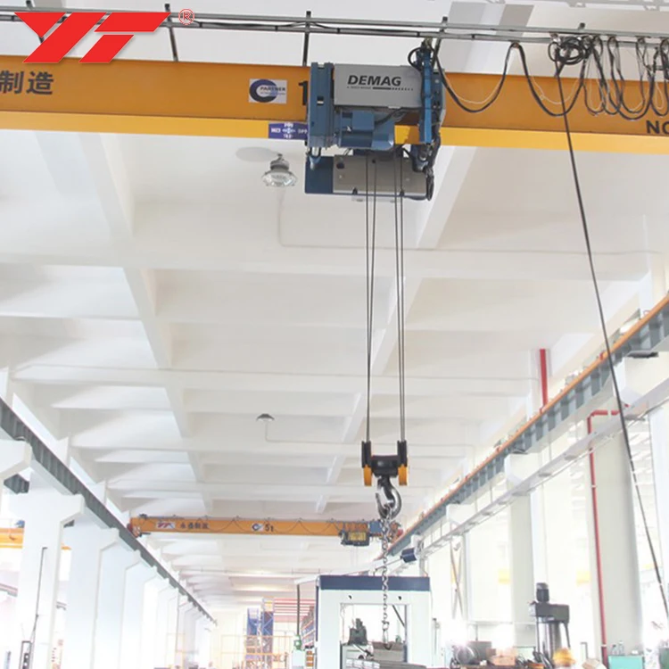 hand operated single girder 2 tons 3 ton capacity suspension overhead crane kit with hoist