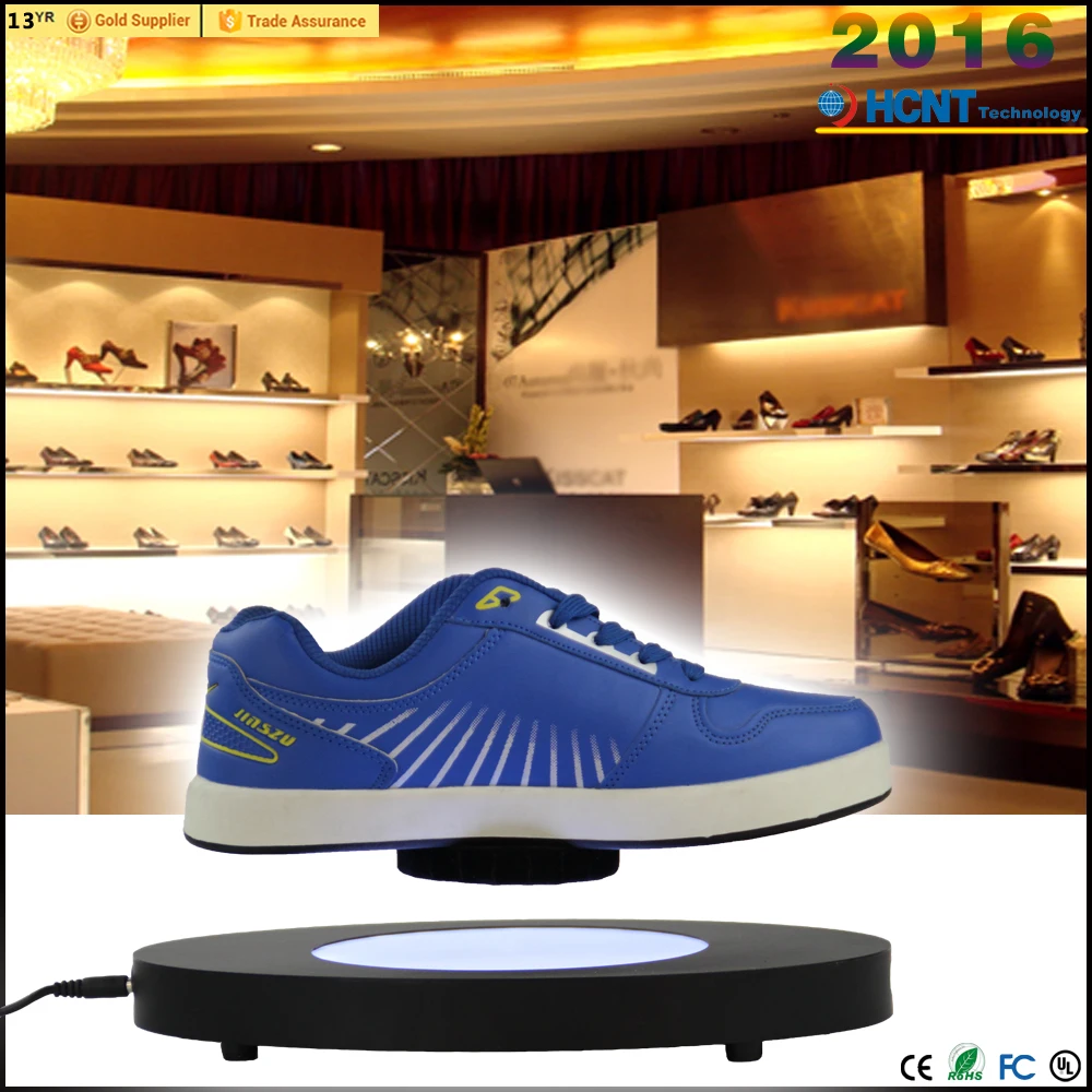 
New attractive magnetic levitating and rotating shoes hanger 