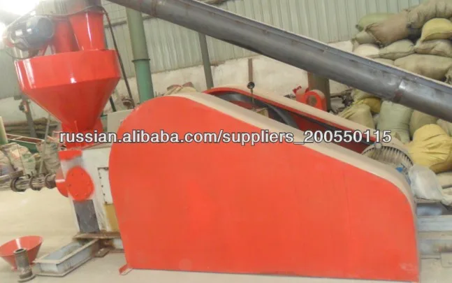 Automatic side stamping of wood briquettes, new particles