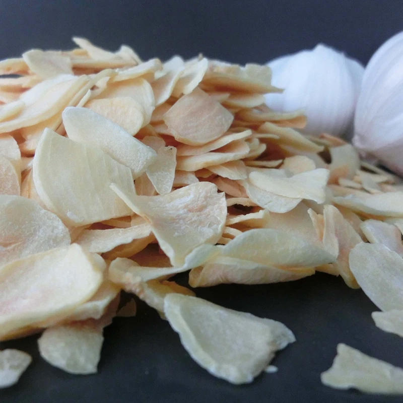 2018 Dehydrated Garlic flakes dried garlic without Roots