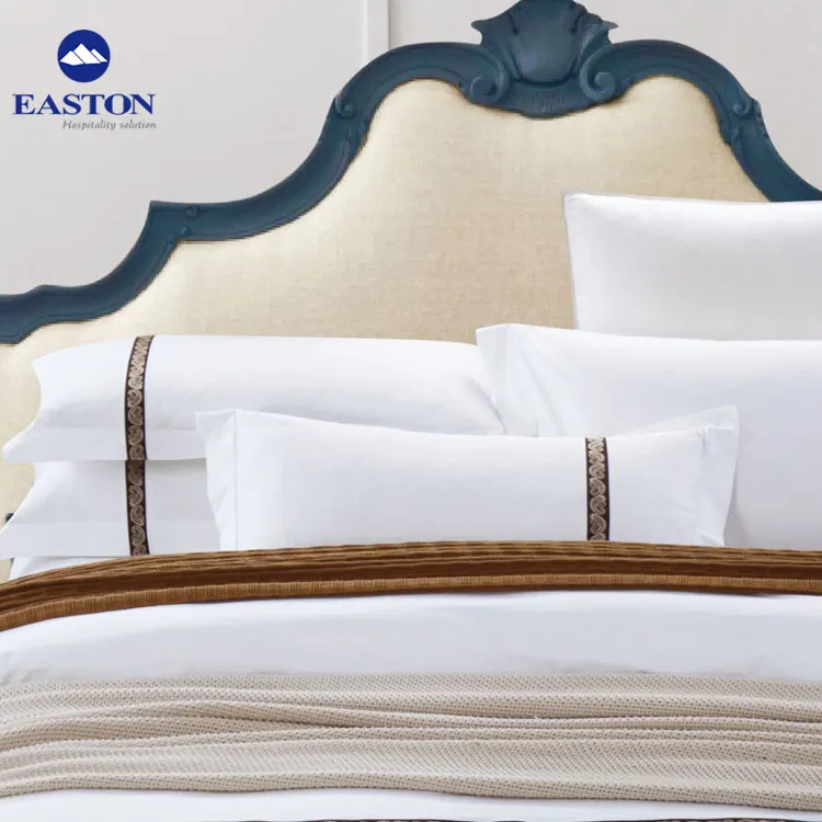 100% Cotton Superior Quality Hotel Bedding Set Satin