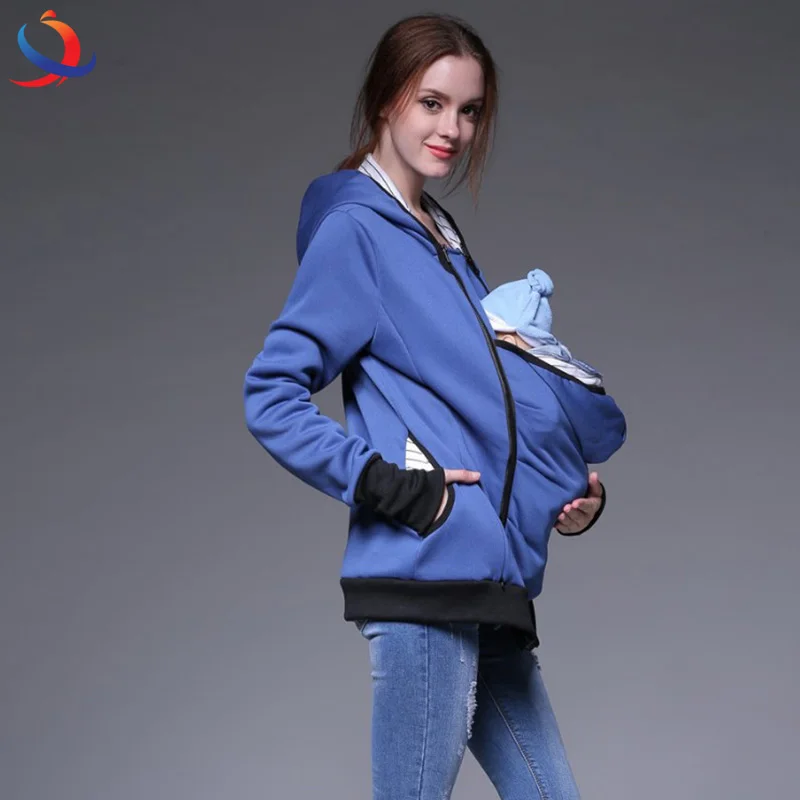  Высококачественная зимняя верхняя одежда для беременных куртка-кенгуру