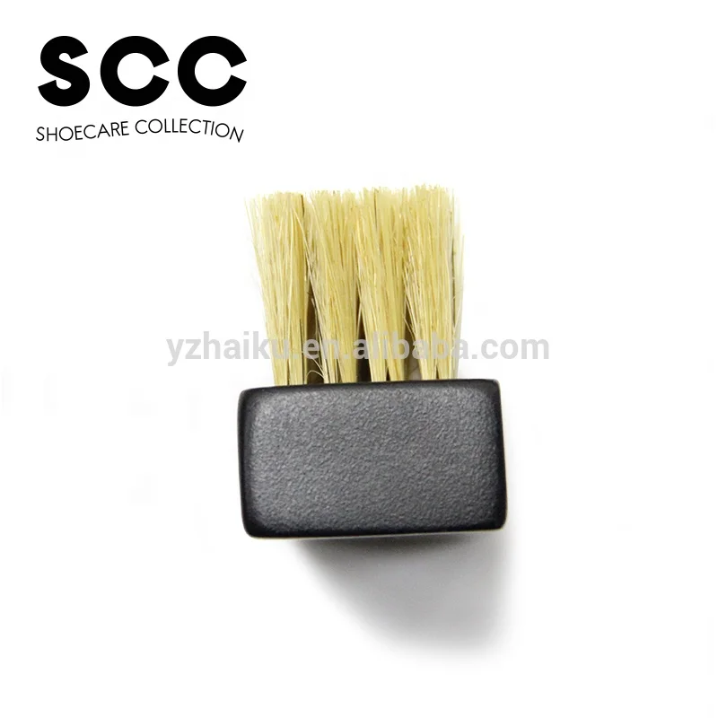 Индивидуальная щетка, отличная Чистящая обувь, деревянная ручка из свиной щетины для спортивной обуви, мягкая щетка для обуви