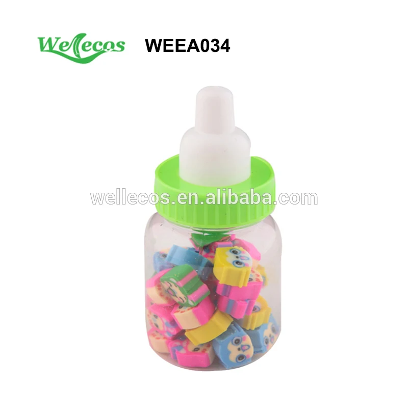 Wholesale Trendy Novelty Cute fancy pencil eraser with full color printing for children