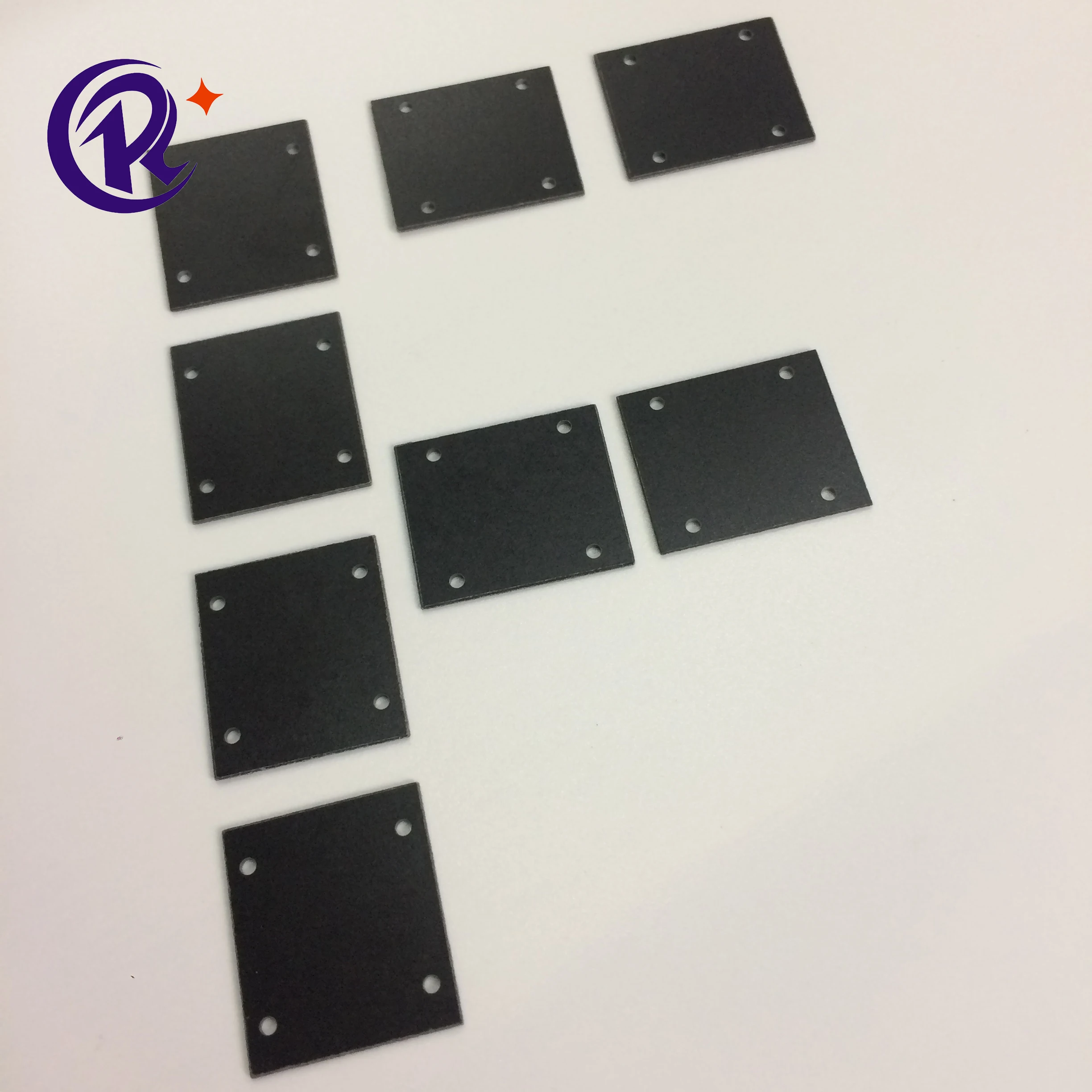CNC milling drilling cutting programming g10 black fiberglass plate