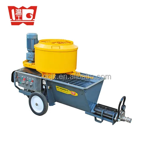 Cement Mortar Mixing Pumping Screeding Grouting Spraying Wall Plastering Rendering Machine