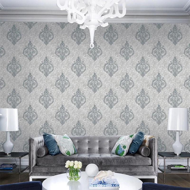 High quality the foreign style new design pvc fashion wallpaper for home decoration