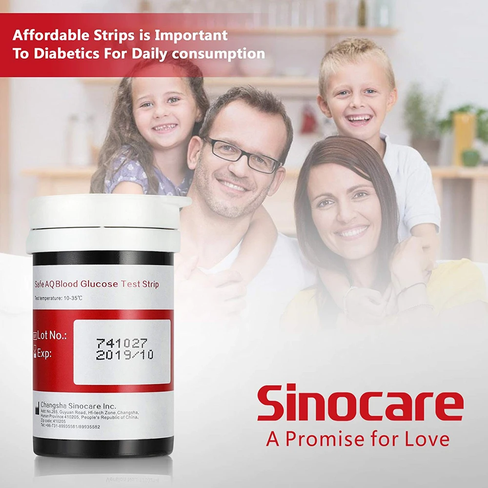 Sinocare AQ smart  popular blood glucose meter, blood glucose monitor, blood glucometer