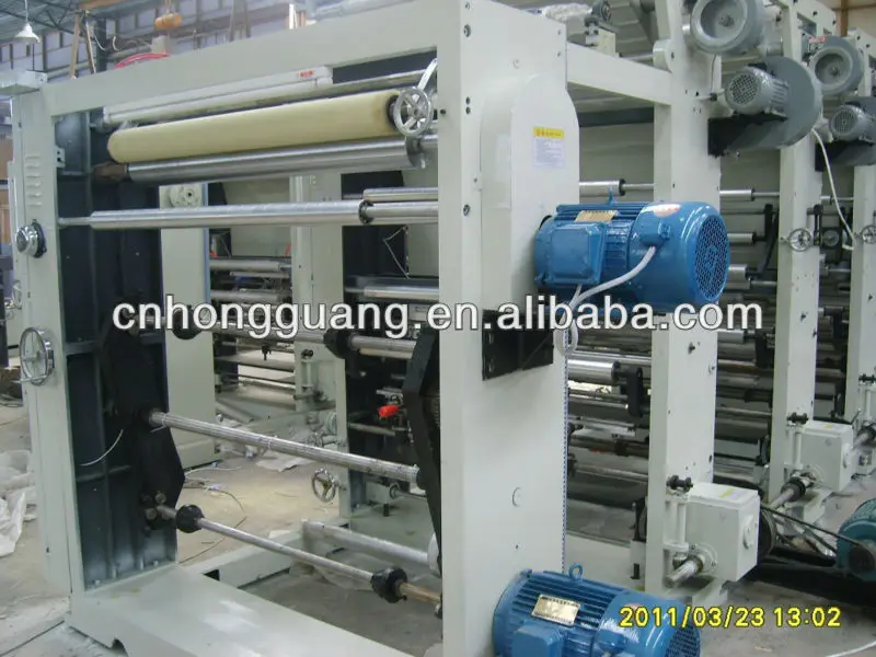 6 Color Paper Bag Rotogravure Printing Machine
