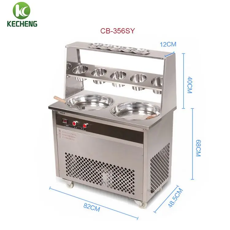 fried ice-cream machine roll ice cream/topping pans fried ice cream machine/yogurt machine frozen