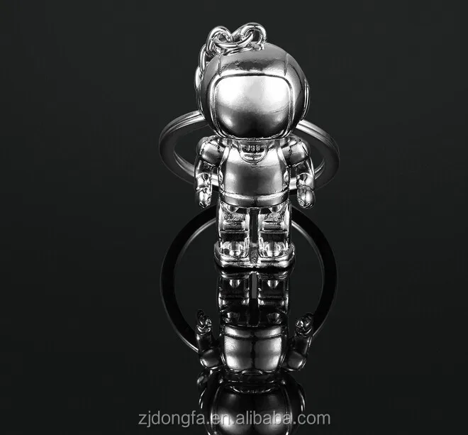 New Design Cartoon Robot Keychain - Astronaut Keychain Car Key Chain Asimo Key Chain Astronauts Shaped Key Ring