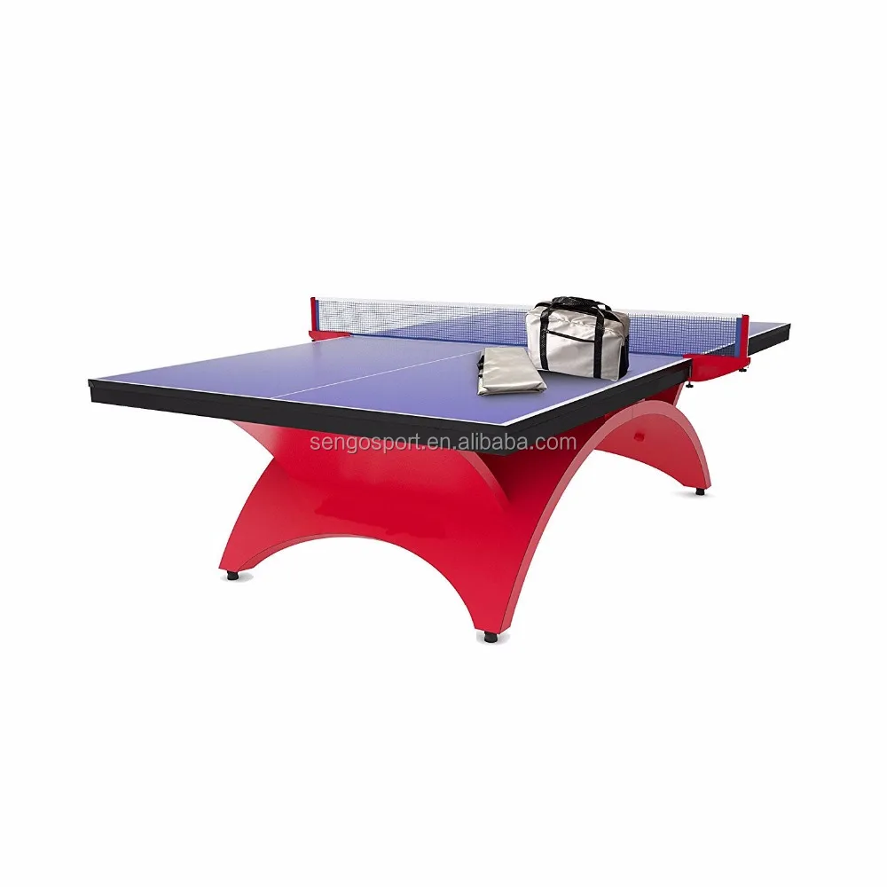 High Quality Cheap PingPong Table /Rainbow Shape 25mm table tennis table