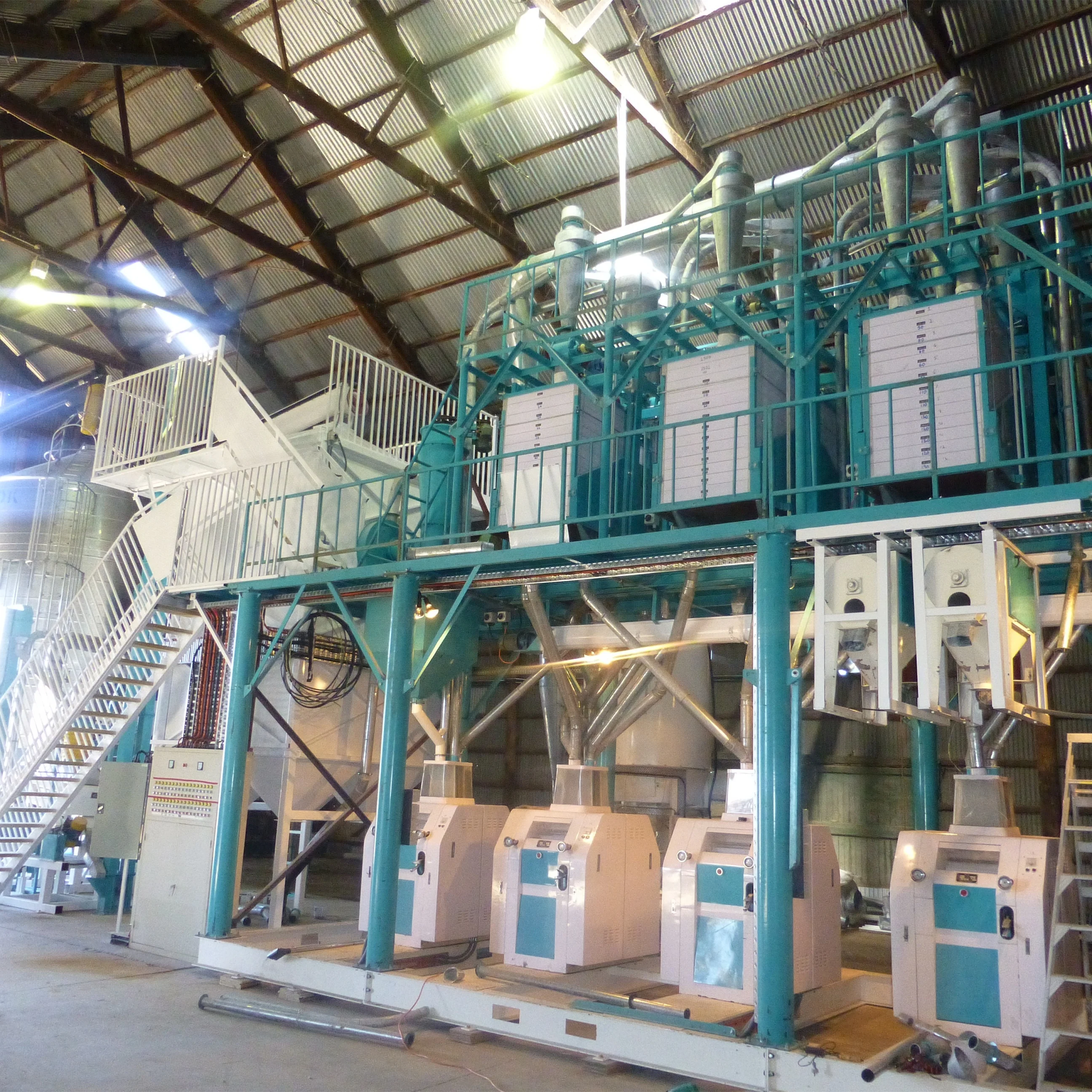 Полностью автоматическая машина для измельчения пшеничной муки 35T/D