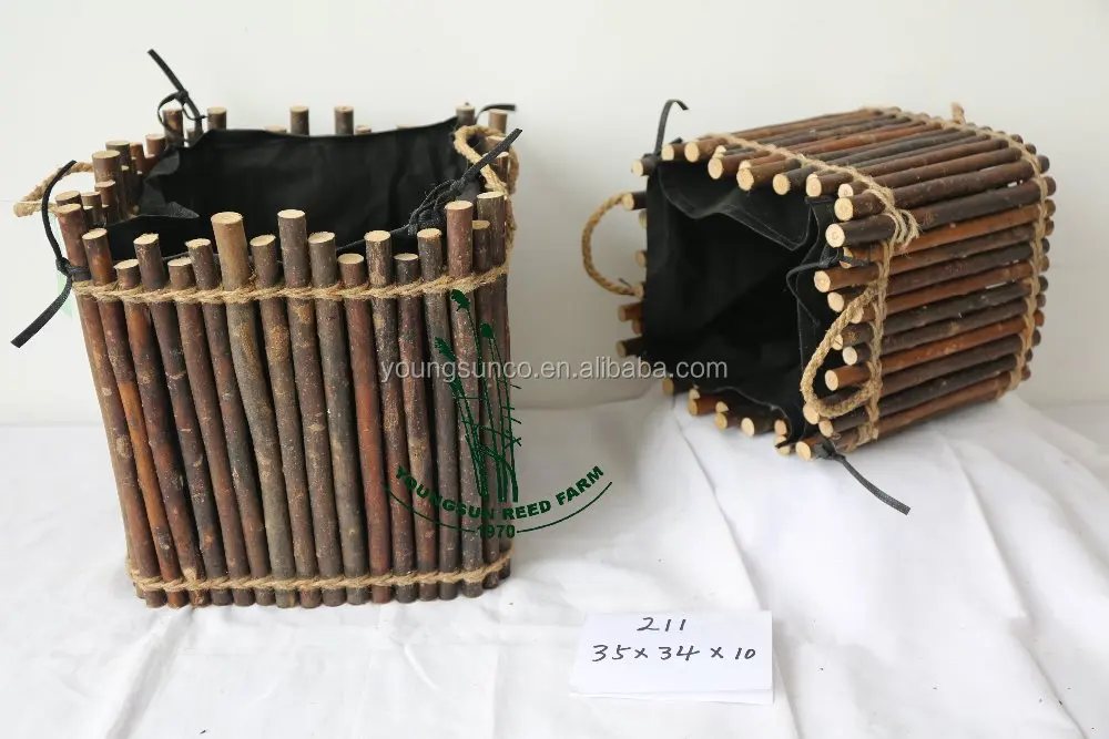  Китайская корзина из ивы