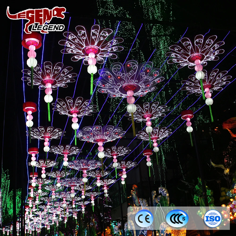 
Chinese LED Lantern Decorative Vehicle Parade Float For Parade 