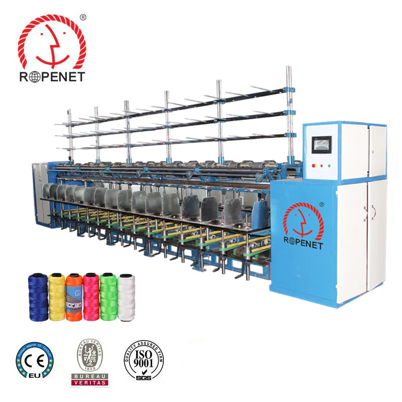 Двухсторонняя скручивающаяся нить 2 для 1 кольцевой скручивающей машины для скручивания рыболовной сети